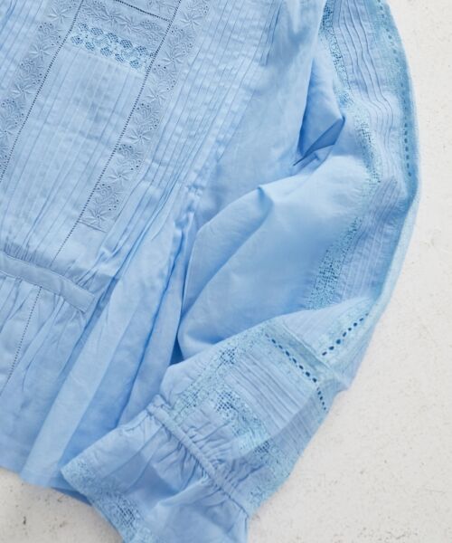 le.coeur blanc / ルクールブラン シャツ・ブラウス | 《手洗い可能》Fanakaリバーレースブラウス | 詳細21