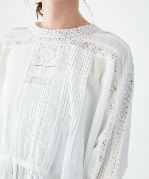 le.coeur blanc / ルクールブラン シャツ・ブラウス | 《手洗い可能》Fanakaリバーレースブラウス | 詳細26