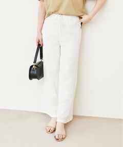 le.coeur blanc / ルクールブラン その他パンツ | 《手洗い可能》Fanakaミックスレースパンツ