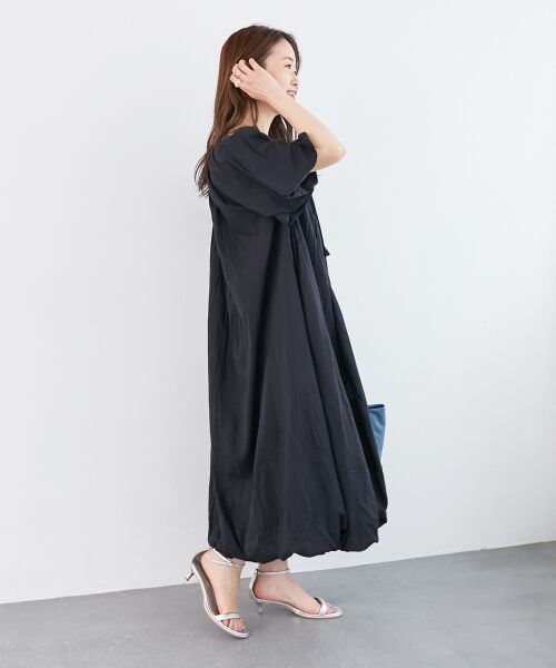 le.coeur blanc / ルクールブラン ロング・マキシ丈ワンピース | 《手洗い可能》Fanakaボリュームスリーブワンピース | 詳細17