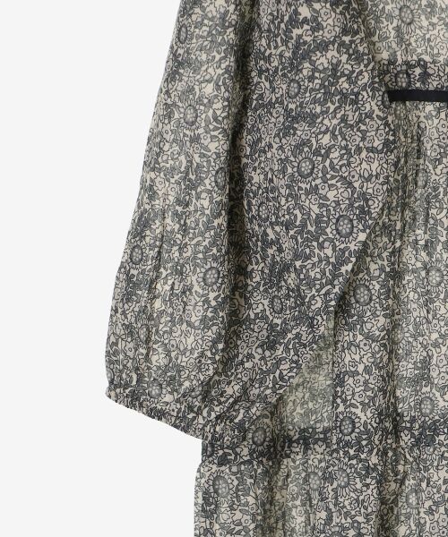 le.coeur blanc / ルクールブラン ロング・マキシ丈ワンピース | Fanakaパイピングフラワー柄ワンピ | 詳細17