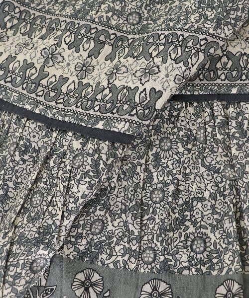 le.coeur blanc / ルクールブラン ロング・マキシ丈ワンピース | Fanakaパイピングフラワー柄ワンピ | 詳細20