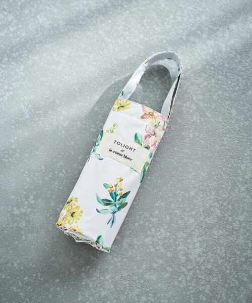 le.coeur blanc / ルクールブラン 傘 | TOLIGHT×le フラワープリント折りたたみ傘 | 詳細1