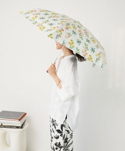 le.coeur blanc / ルクールブラン 傘 | TOLIGHT×le フラワープリント折りたたみ傘 | 詳細4