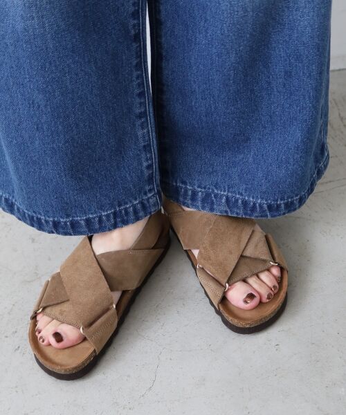 le.coeur blanc / ルクールブラン サンダル | 《履き心地抜群◎》VINILOクロスベルトサンダル | 詳細12