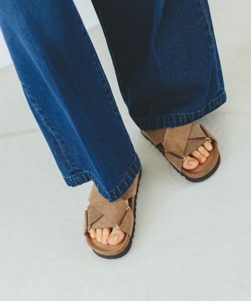 le.coeur blanc / ルクールブラン サンダル | 《履き心地抜群◎》VINILOクロスベルトサンダル | 詳細15