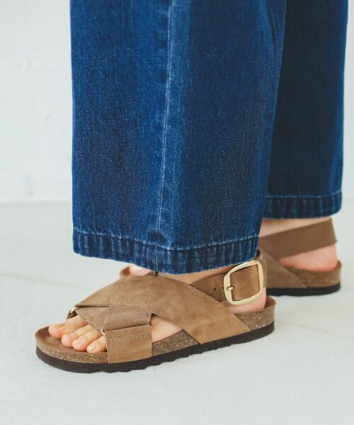 le.coeur blanc / ルクールブラン サンダル | 《履き心地抜群◎》VINILOクロスベルトサンダル | 詳細16