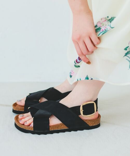 le.coeur blanc / ルクールブラン サンダル | 《履き心地抜群◎》VINILOクロスベルトサンダル | 詳細2