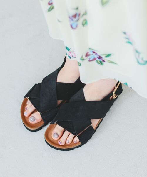 le.coeur blanc / ルクールブラン サンダル | 《履き心地抜群◎》VINILOクロスベルトサンダル | 詳細3