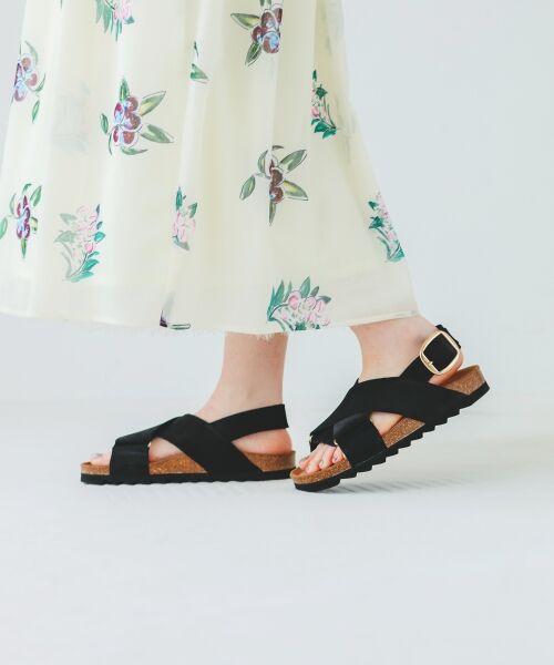 le.coeur blanc / ルクールブラン サンダル | 《履き心地抜群◎》VINILOクロスベルトサンダル | 詳細4