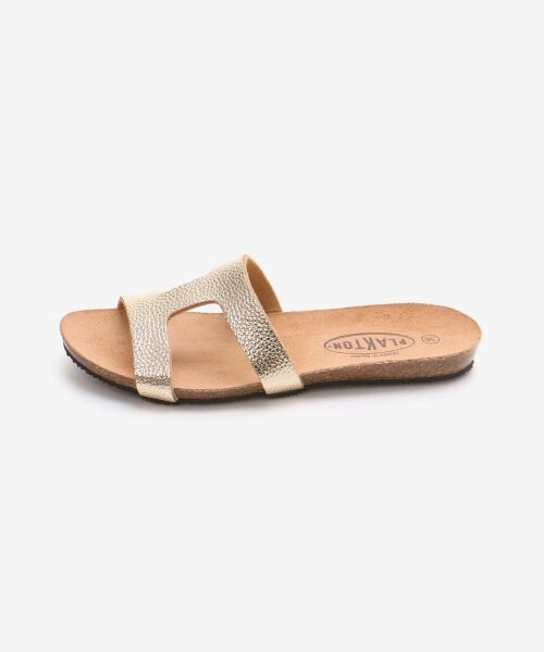 le.coeur blanc / ルクールブラン サンダル | PLAKTON メタリックサンダル | 詳細15