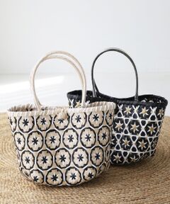 le.coeur blanc / ルクールブラン トートバッグ | フラワーモチーフトート