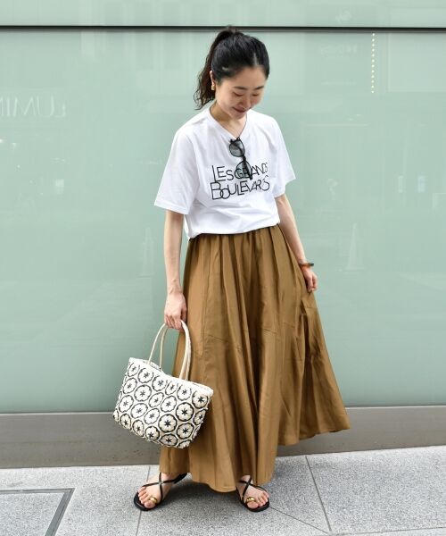 le.coeur blanc / ルクールブラン トートバッグ | フラワーモチーフトート | 詳細12