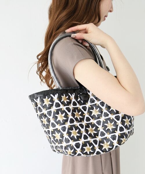 le.coeur blanc / ルクールブラン トートバッグ | フラワーモチーフトート | 詳細4