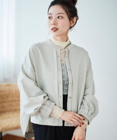 le.coeur blanc / ルクールブラン シャツ・ブラウス | 《手洗い可能》ドロストTRネルシャツ