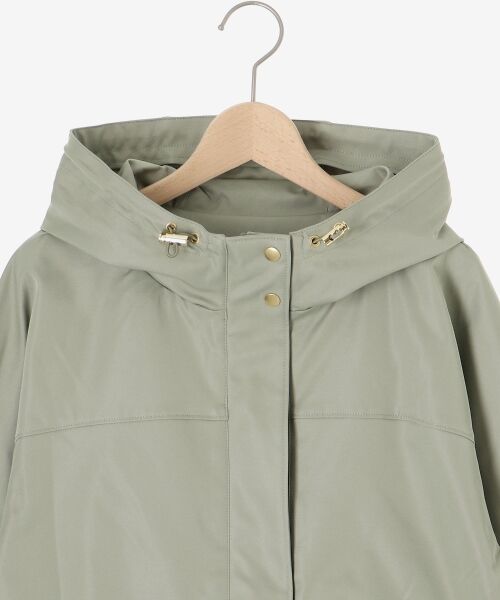 le.coeur blanc / ルクールブラン ブルゾン | ツイルストレッチフードブルゾン | 詳細12