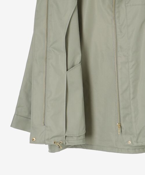 le.coeur blanc / ルクールブラン ブルゾン | ツイルストレッチフードブルゾン | 詳細16