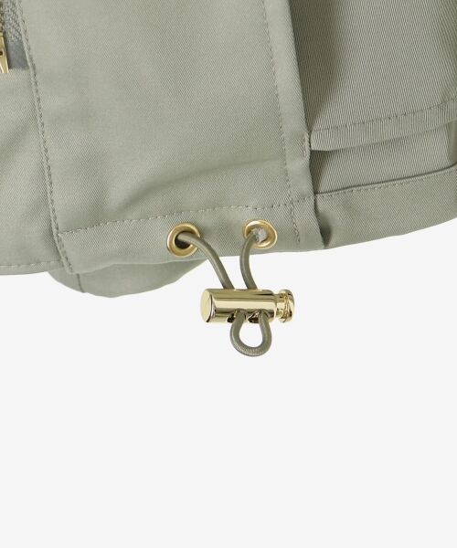 le.coeur blanc / ルクールブラン ブルゾン | ツイルストレッチフードブルゾン | 詳細17