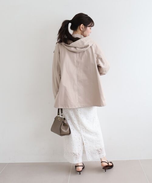 le.coeur blanc / ルクールブラン ブルゾン | ツイルストレッチフードブルゾン | 詳細30