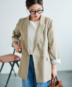 le.coeur blanc / ルクールブラン その他アウター | ダブルブレストジャケット