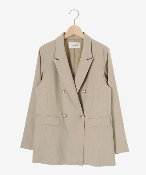 le.coeur blanc / ルクールブラン その他アウター | ダブルブレストジャケット | 詳細1