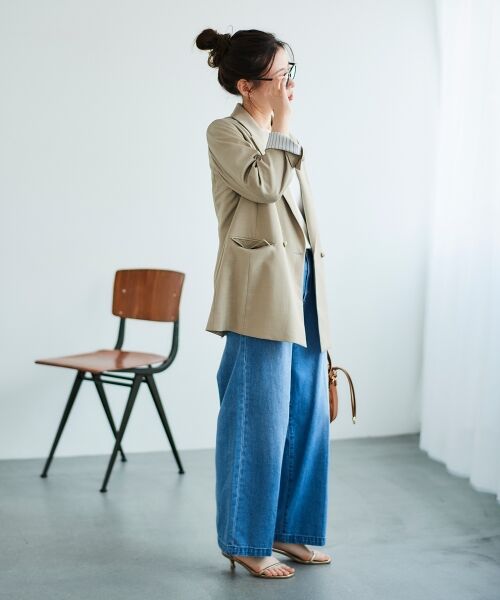 le.coeur blanc / ルクールブラン その他アウター | ダブルブレストジャケット | 詳細10