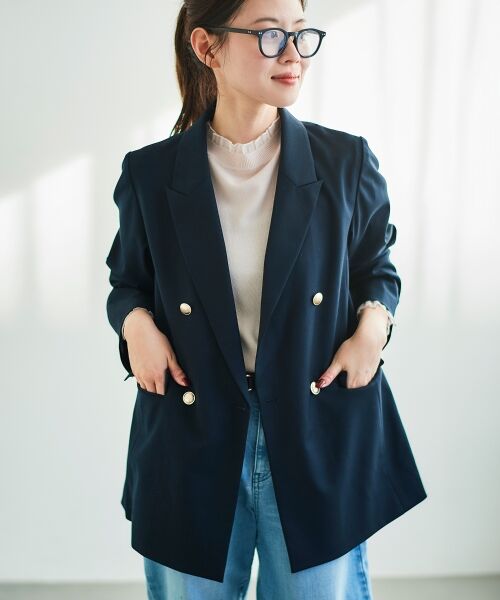 le.coeur blanc / ルクールブラン その他アウター | ダブルブレストジャケット | 詳細19