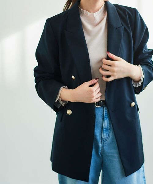 le.coeur blanc / ルクールブラン その他アウター | ダブルブレストジャケット | 詳細20