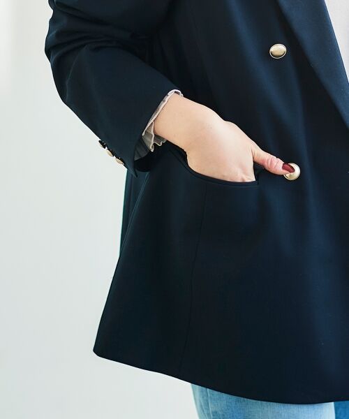 le.coeur blanc / ルクールブラン その他アウター | ダブルブレストジャケット | 詳細21