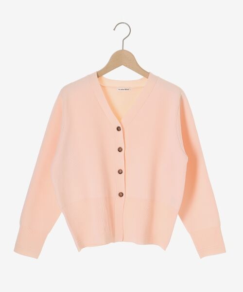 le.coeur blanc / ルクールブラン カーディガン・ボレロ | 《手洗い可能》スムースニットVネックカーディガン | 詳細1