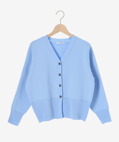 le.coeur blanc / ルクールブラン カーディガン・ボレロ | 《手洗い可能》スムースニットVネックカーディガン | 詳細16