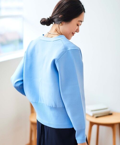 le.coeur blanc / ルクールブラン カーディガン・ボレロ | 《手洗い可能》スムースニットVネックカーディガン | 詳細22