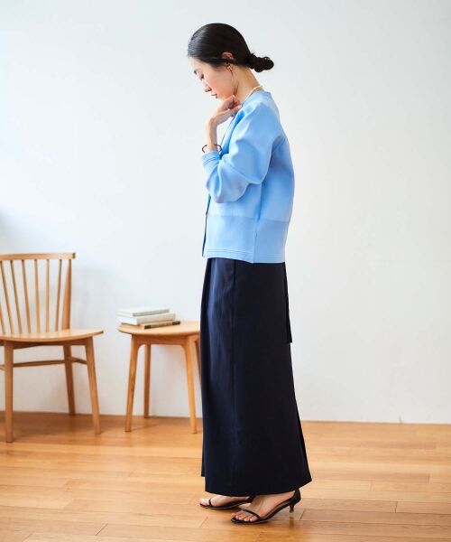 le.coeur blanc / ルクールブラン カーディガン・ボレロ | 《手洗い可能》スムースニットVネックカーディガン | 詳細26