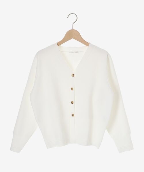 le.coeur blanc / ルクールブラン カーディガン・ボレロ | 《手洗い可能》スムースニットVネックカーディガン | 詳細30