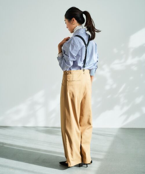 le.coeur blanc / ルクールブラン シャツ・ブラウス | 《手洗い可能》ビジューカラーシャツ | 詳細11