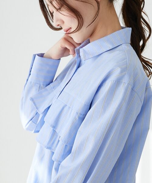 le.coeur blanc / ルクールブラン シャツ・ブラウス | ティアードフリルシャツ | 詳細18