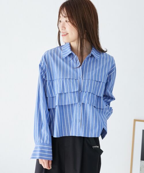 le.coeur blanc / ルクールブラン シャツ・ブラウス | ティアードフリルシャツ | 詳細2