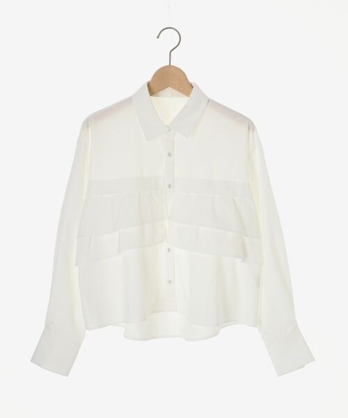 le.coeur blanc / ルクールブラン シャツ・ブラウス | ティアードフリルシャツ | 詳細28