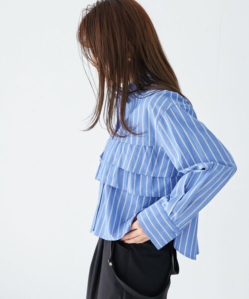 le.coeur blanc / ルクールブラン シャツ・ブラウス | ティアードフリルシャツ | 詳細6