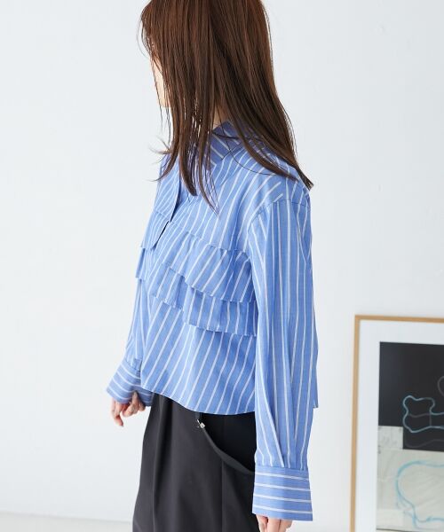 le.coeur blanc / ルクールブラン シャツ・ブラウス | ティアードフリルシャツ | 詳細7