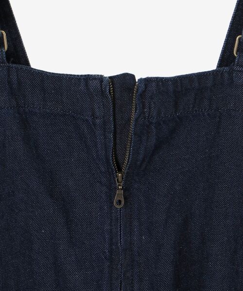 le.coeur blanc / ルクールブラン ロング・マキシ丈ワンピース | ヘンプデニムジャンスカ | 詳細30