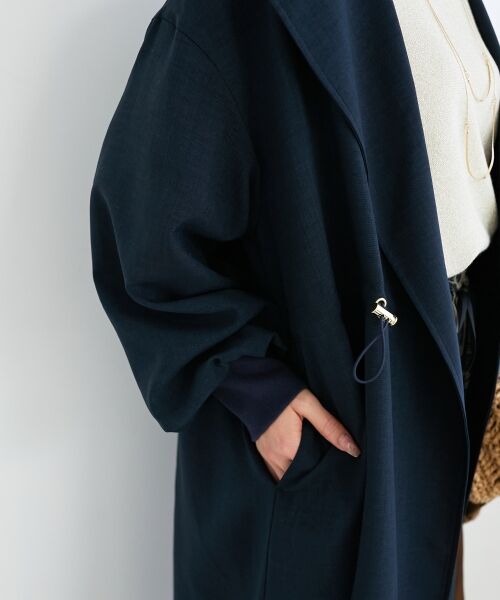 le.coeur blanc / ルクールブラン ブルゾン | 《手洗い可能》タンブラーオックスロングブルゾンコート | 詳細11