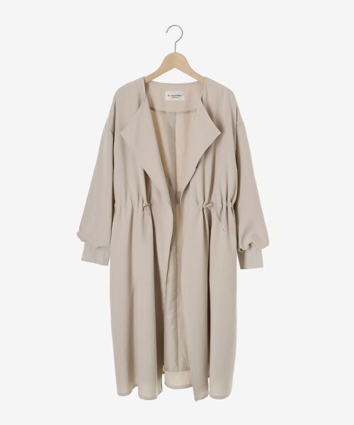 le.coeur blanc / ルクールブラン ブルゾン | 《手洗い可能》タンブラーオックスロングブルゾンコート | 詳細16