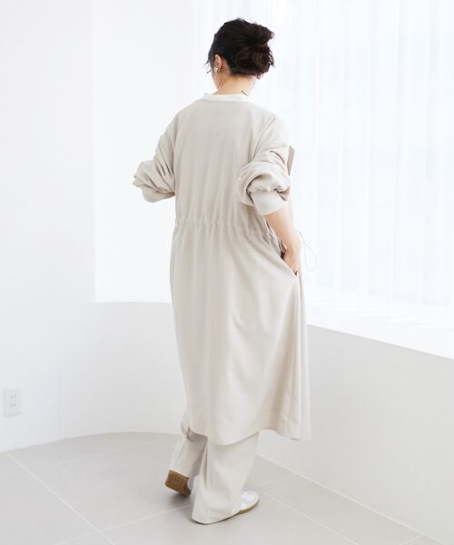 le.coeur blanc / ルクールブラン ブルゾン | 《手洗い可能》タンブラーオックスロングブルゾンコート | 詳細20