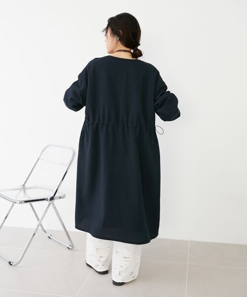 le.coeur blanc / ルクールブラン ブルゾン | 《手洗い可能》タンブラーオックスロングブルゾンコート | 詳細7