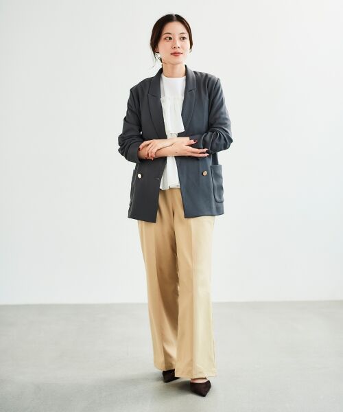 le.coeur blanc / ルクールブラン カットソー | ビスチェライクドッキングプルオーバー | 詳細10