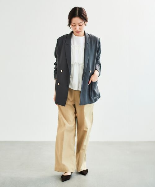 le.coeur blanc / ルクールブラン カットソー | ビスチェライクドッキングプルオーバー | 詳細11