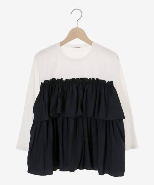 le.coeur blanc / ルクールブラン カットソー | ビスチェライクドッキングプルオーバー | 詳細12