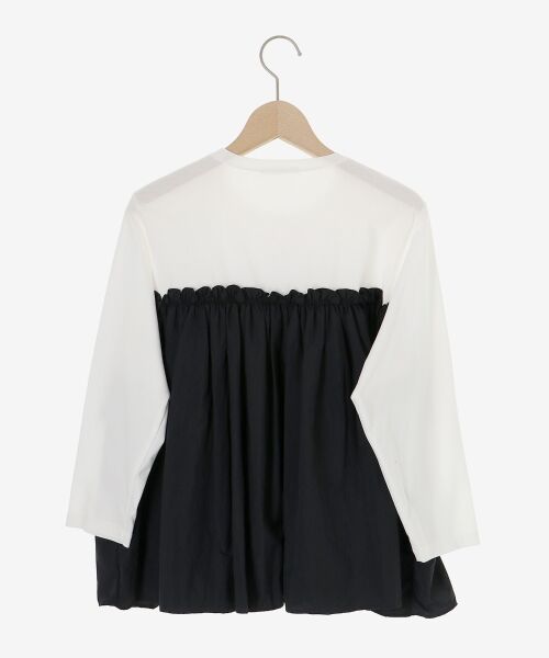 le.coeur blanc / ルクールブラン カットソー | ビスチェライクドッキングプルオーバー | 詳細22