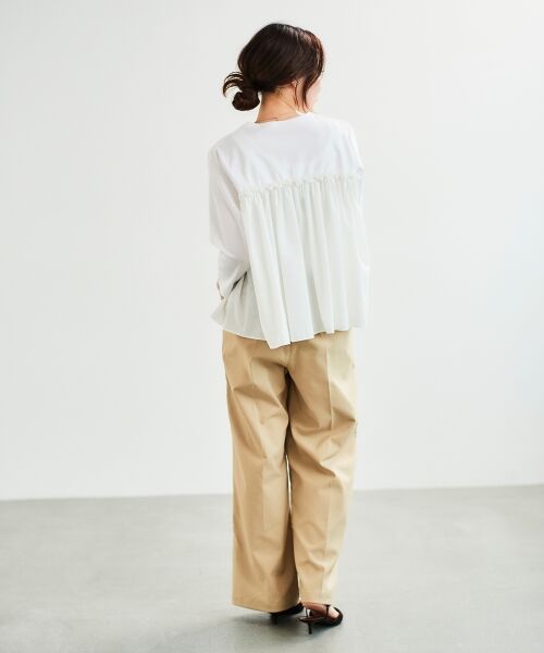 le.coeur blanc / ルクールブラン カットソー | ビスチェライクドッキングプルオーバー | 詳細8